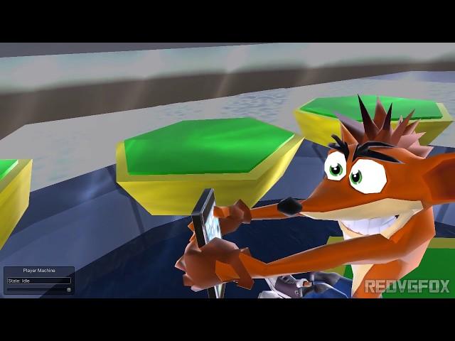 Crash Bandicoot Underwater - 3D Fangame