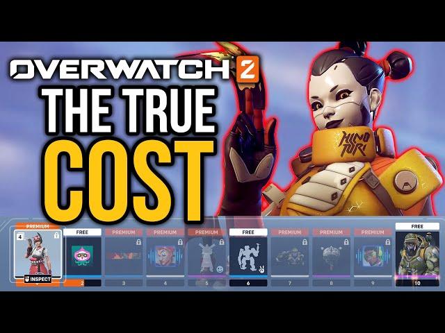 The Overwatch 2 Battle Pass TRUE COST...