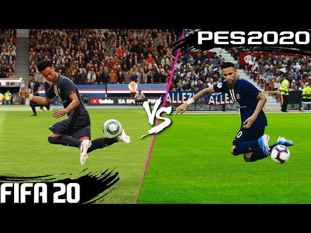 FIFA 20 vs. PES 2020: Skill Moves | 4K