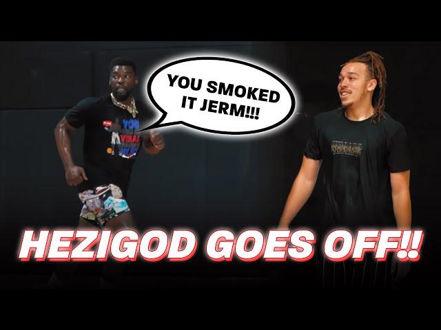 I Was Going Off And Then This Happened - Hezigod Goes Off - Basketball Shooting Tips | In The Lab