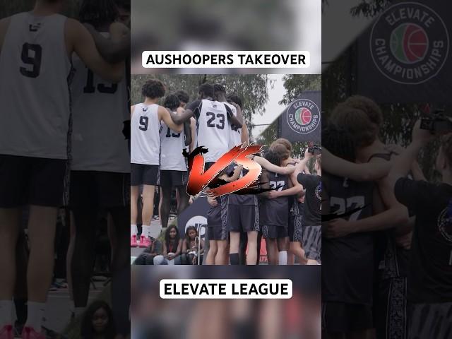 AUSHOOPERS TAKEOVER WENT CRAZY AT ELEVATE LEAGUE  #ElevateLeague #AusHoopersTakeover #Australia