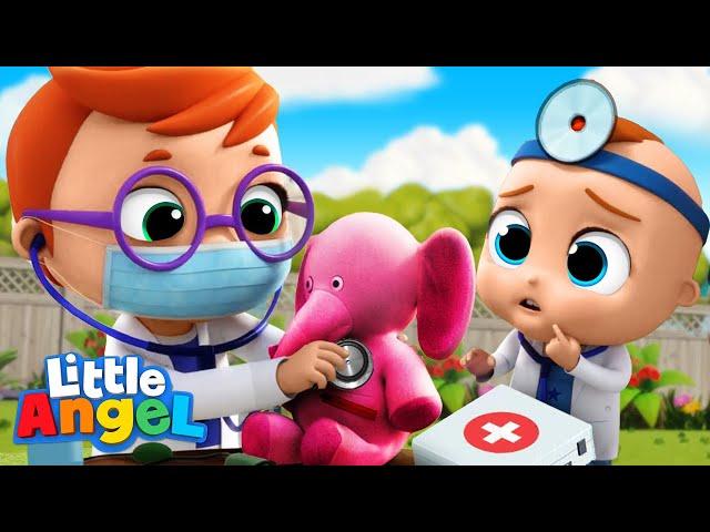 Doctor Knows Best | Doctor Checkup Song | Little Angel Kids Songs & Nursery Rhymes