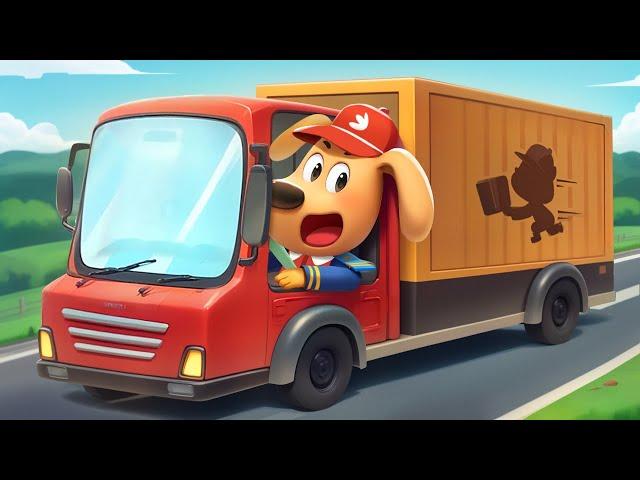 Courier Labrador | Educational Cartoons | Police Cartoon | Kids Cartoon | Sheriff Labrador | BabyBus