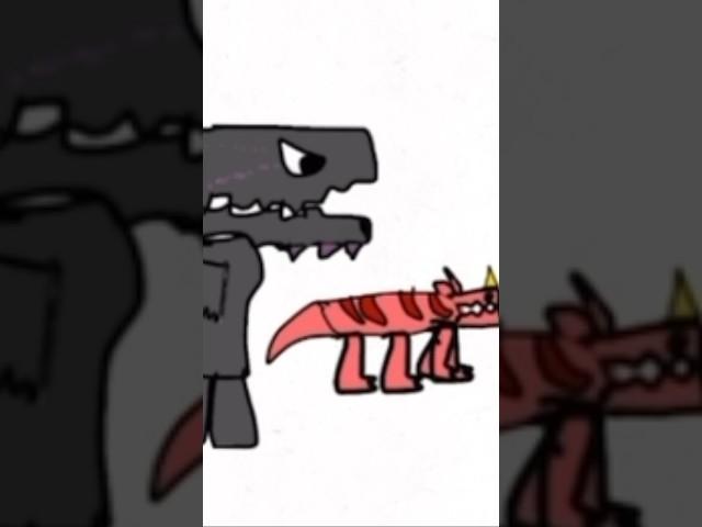 Godzillas dog #Baragon #gabra #godzillaevolved #animation￼