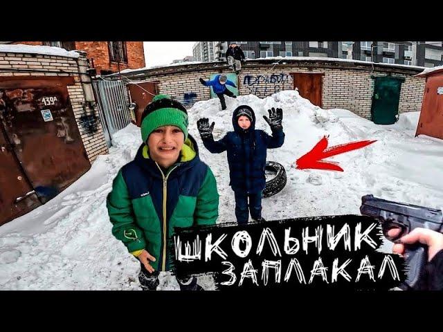 НАКАЗАЛ ШКОЛЬНИКОВ ЗА ПАРКУР!