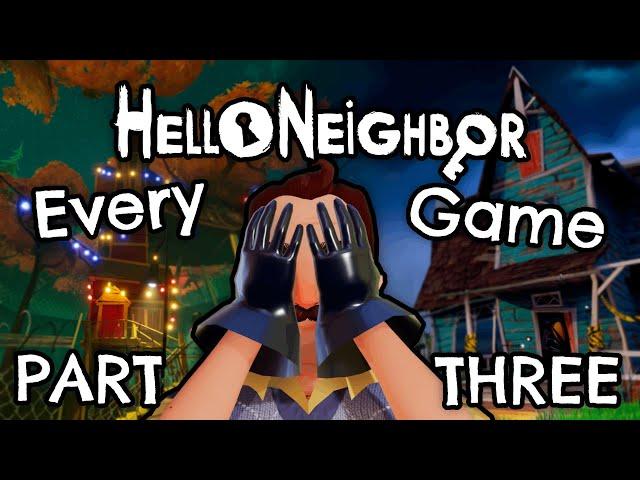 Hello Guest, Hello Neighbor 2 & Hello Engineer! (All HN Games Part 3)