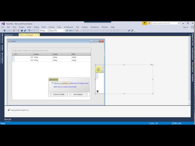 DevExpress Auto Row Filter