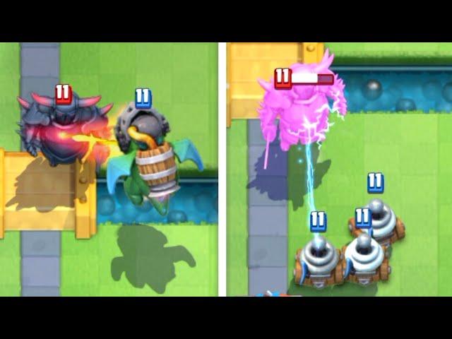 You Tank Killer vs Mine Tank Killer - Clash Royale