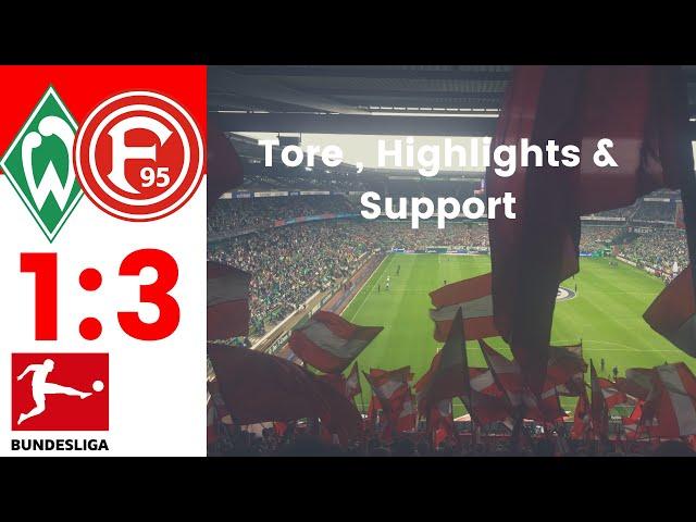 Alle Tore ! SV Werder Bremen - Fortuna Düsseldorf (1:3) 17.08.2019 Fortuna Party in Bremen!