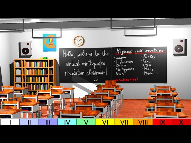 3D Classroom: Earthquake SIZE Comparison!