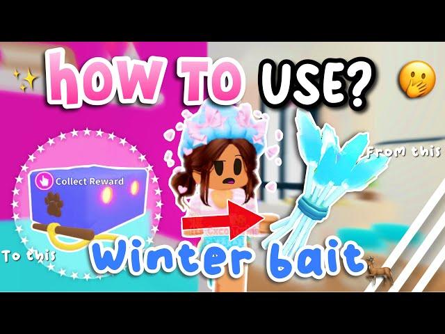 How to USE WINTER DEER BAIT in Adopt Me! Winter Fest 2024