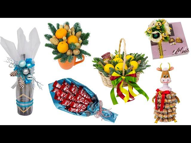 6 DIY ideas for the new year 2021. Gifts and crafts at home