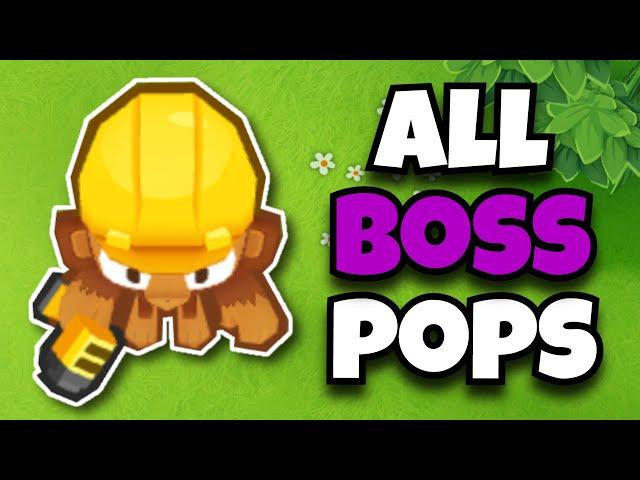 Can 1 Tower Get All ELITE Boss Pops? (Bloons TD 6)