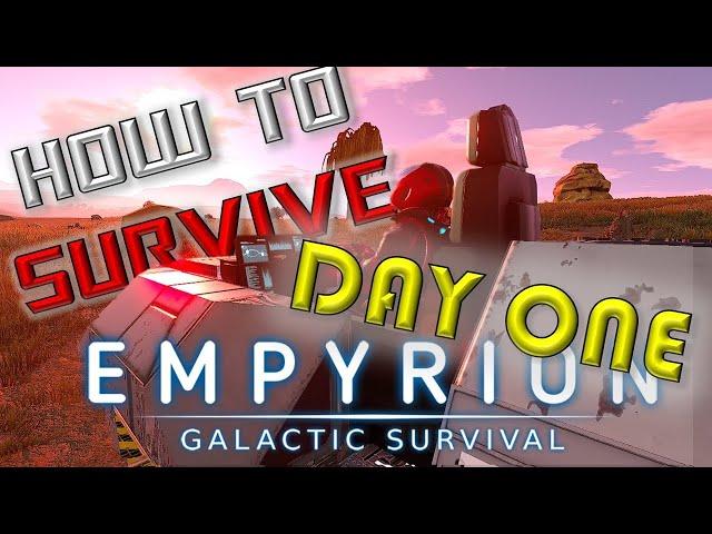 The New Player's Guide to Day One! | Empyrion Galactic Survival Tutorial Gameplay Version 1.2 | Ep1