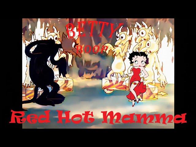 Betty Boop - Red Hot Mamma 1934 // Banned in the U.K., Colorized HD, Remastered