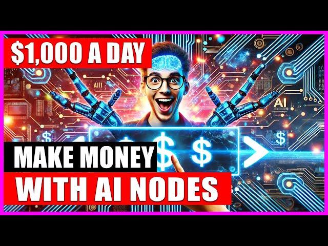 Decentralised AI - Operating NODES and MAKING MONEY with this new TECH.