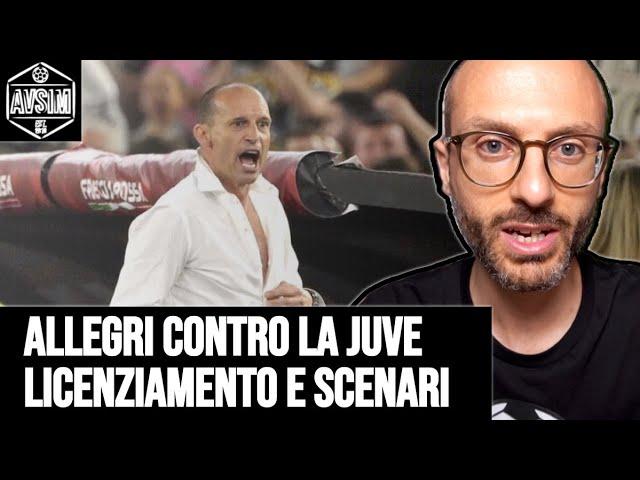 Esonero Allegri: è battaglia legale con la Juventus per il licenziamento. Zero amore ||| Avsim Out