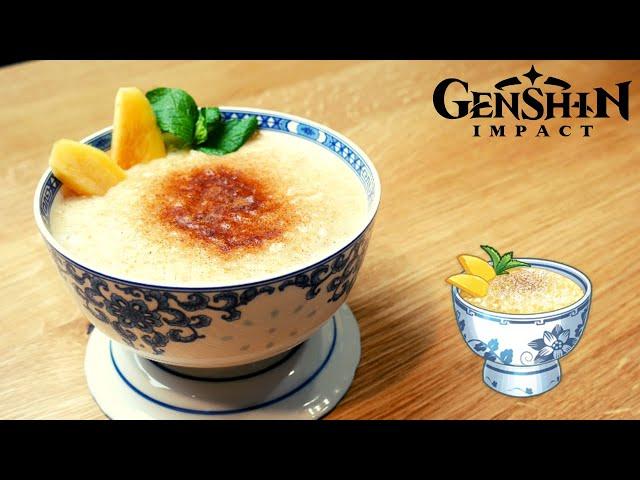 Genshin Impact Recipe #57 / Rice Pudding