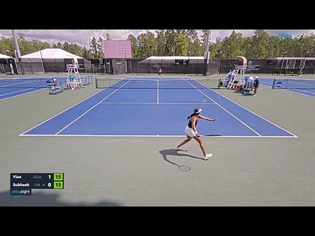 Fangran Tian v Natasha Subhash - 23.5.23