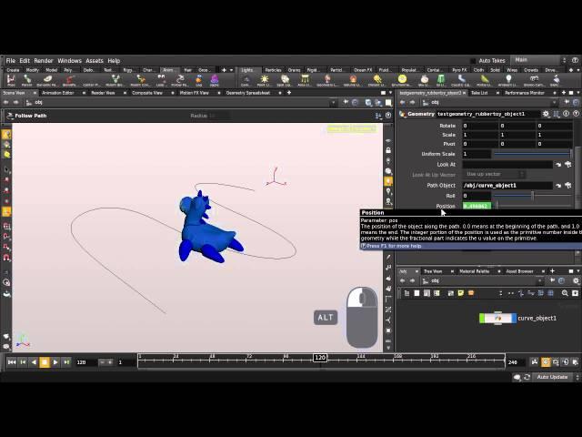 Houdini | Motion Path Animation