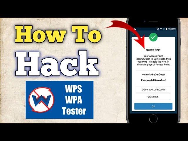 WPS WPA Tester App Not Working in Android Pie (9.0) version problem Solved