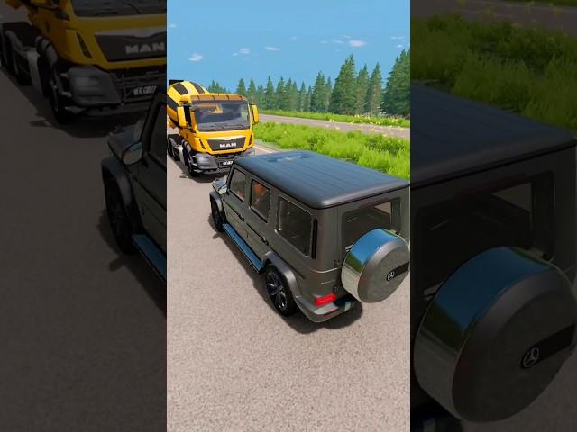 ВЫДЕРЖИТ ЛИ ГЕЛИК СТОЛКНОВЕНИЕ С ГРУЗОВИКОМ в BeamNG Drive