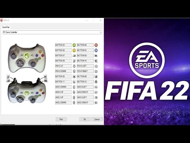 Как НАСТРОИТЬ любой ГЕЙМПАД в FIFA 22 | Не работает правый стик | Настройка геймпада