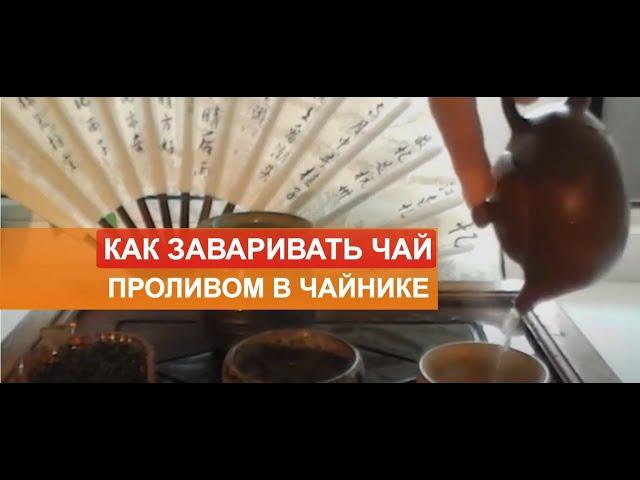 Как заваривать чай в чайничке