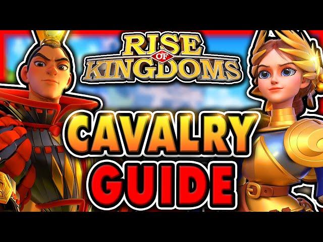 BEST Legendary CAVALRY Investment Order for F2P! Rise of Kingdoms Cavalry Guide - Best Commanders