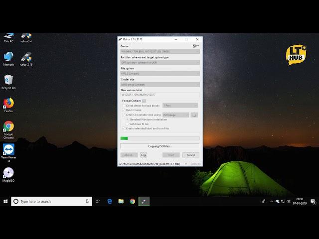 How to Create UEFI Bootable USB for Windows 7/8/10 | LT HUB