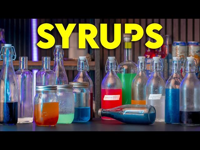 Make ANY Flavor Simple Syrup | 4 EASY Methods | How To Make with SinCityBartender