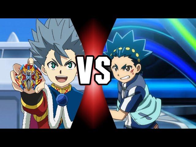 Xavier Vs Valt Beyblade Burst Battle Zero