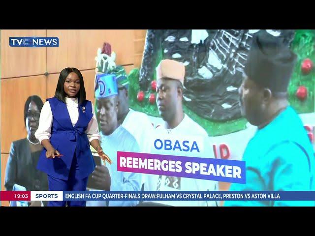 Mudashiru Obasa Re-elected As Speaker Of Lagos State House Of Assembly