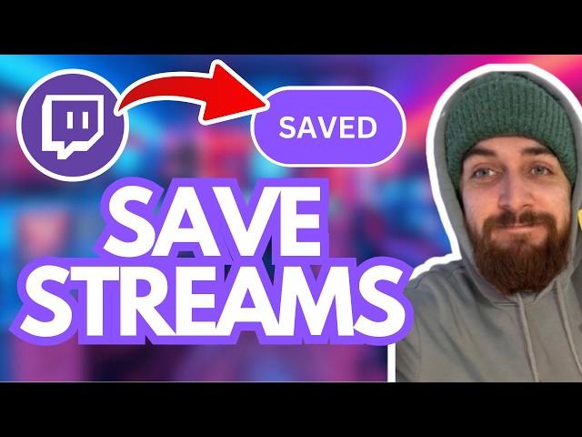 How To PERMANENTLY Save Your Twitch Stream VODs (EASY)