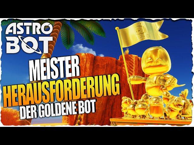 Meisterherausforderung Guide + Der Goldene Bot Trophy | ASTRO BOT Guide Deutsch