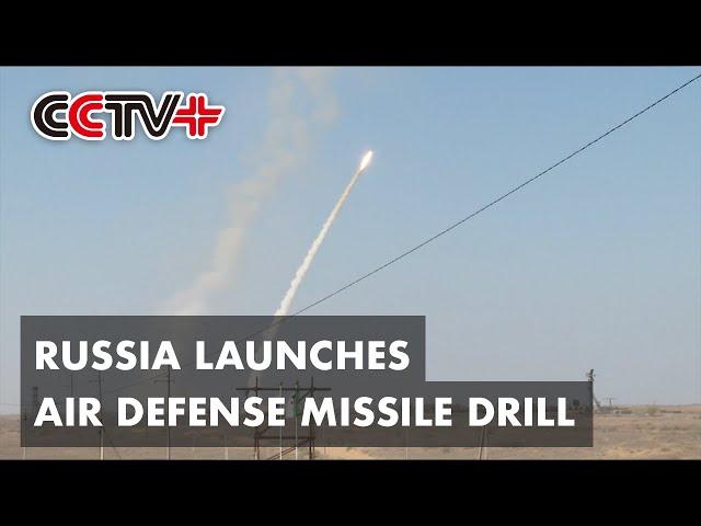 Russia Launches Air Defense Missile Drill in Astrakhan