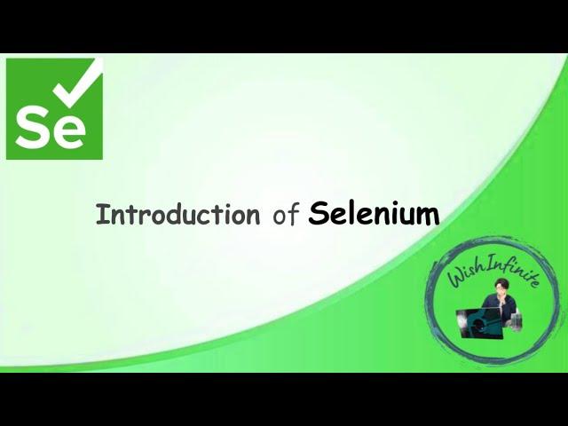 Selenium with Java | Introduction of Selenium #SeleniumWithJava