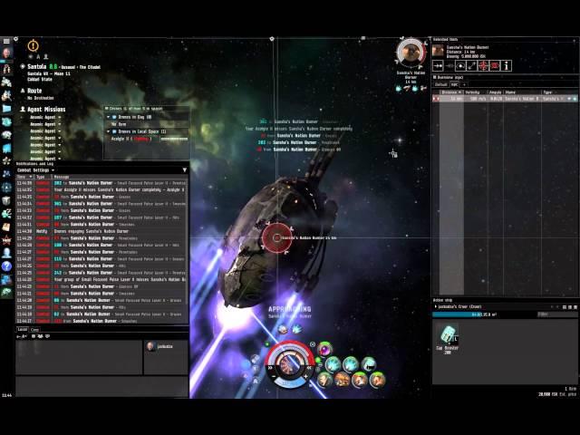 EVE Online - Sansha Burner Mission - Cruor