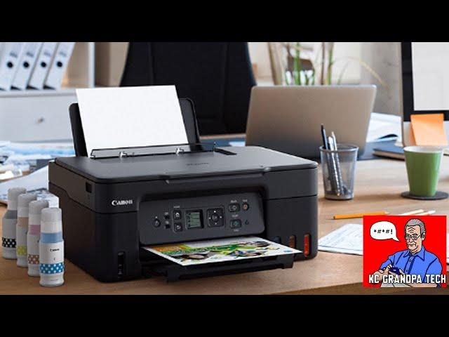 Canon MegaTank G3270 All-in-One Wireless Inkjet Printer Review and setup 2024