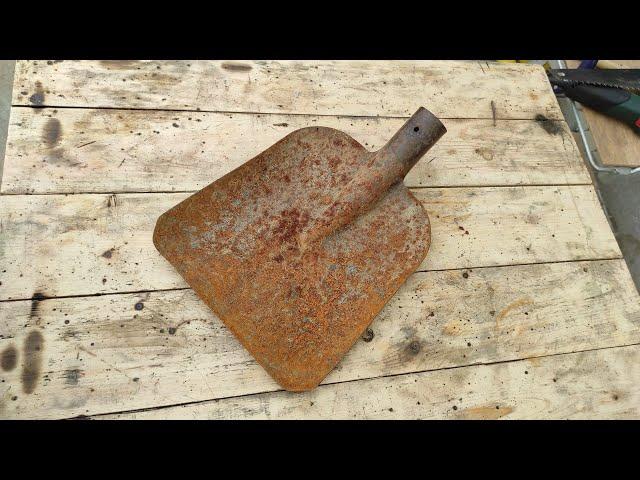 NEVER THROW AWAY an old SHOVEL, but make yourself A GREAT TOOL with your own hands!