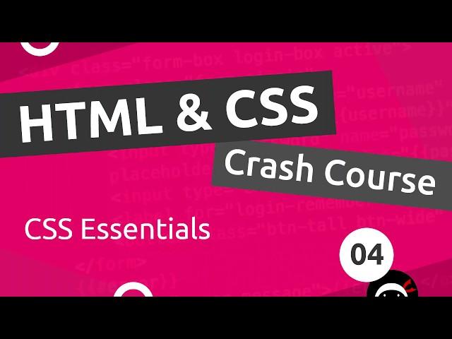 HTML & CSS Crash Course Tutorial #4 - CSS Basics