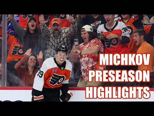 All of Matvei Michkov's Preseason Points