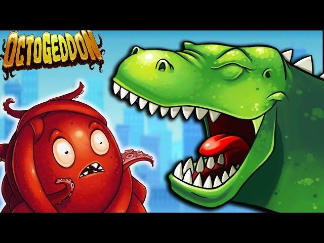 OCTOPUS VS GODZILLA! Octopus MUTANT Destroys the CITY - Octogeddon #3