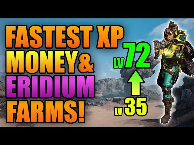 Borderlands 3 | Fastest XP, Money & Eridium Farms - Get Endgame Ready Now!