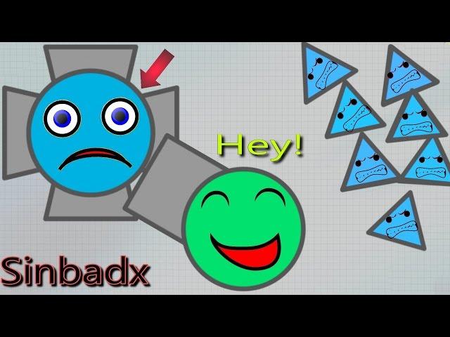 BEST STRATEGY TO TROLL OVERLORDS IN DIEP.IO: SPEED DESTROYER & HYBRID BUILDS