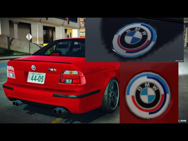 How to make BMW heritage logo | detailing a BMW M5 E39 in CPM Pt. 1