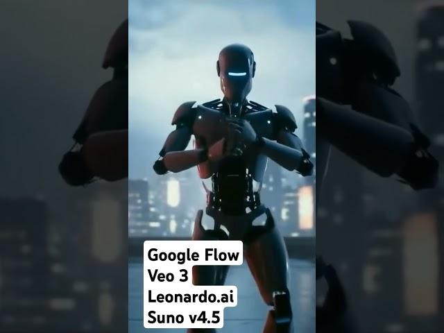 Google Flow Veo 3 Leonardo.ai and more created this AI generated Music Video. #dj #music #aimusic