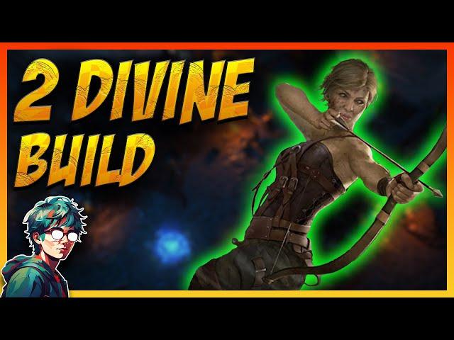 This 2 Divine Bow Build Works with ANY Skill and MELTS Everything! / Path Of Exile 3.25