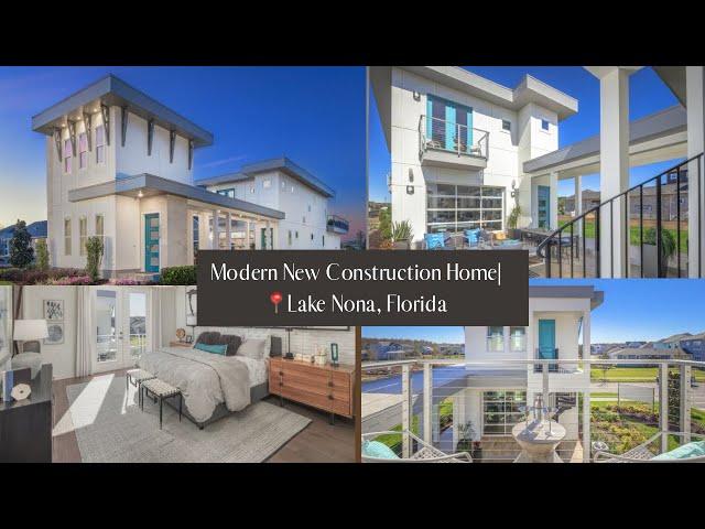 Modern New Construction|  Lake Nona, Florida