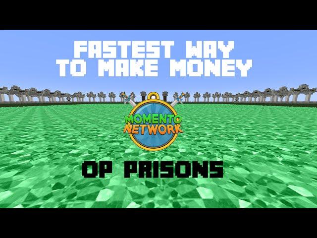 FASTEST WAY to Make MONEY on OP Prisons - Server Update
